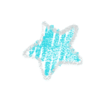 piirretty_tahti piirretty_tahti_harmaa_turkoosi